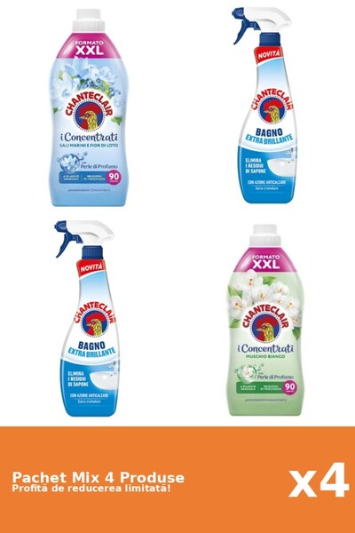 Chanteclair Set 4 Mix Chanteclair: 2 Balsam, 2 Anticalcar