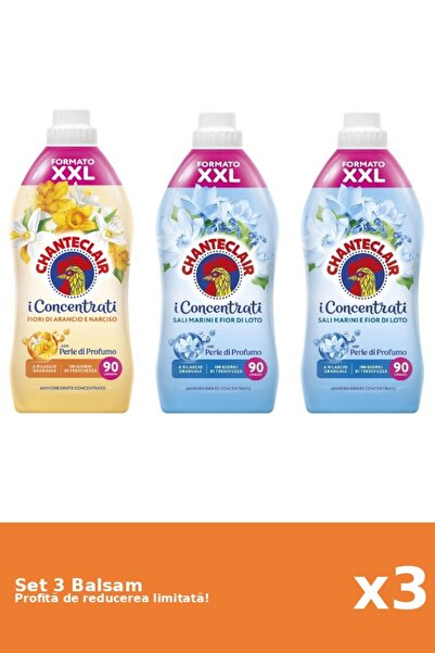 Chanteclair Set 3 Balsam Chanteclair: 1xOrange, 2xLotus