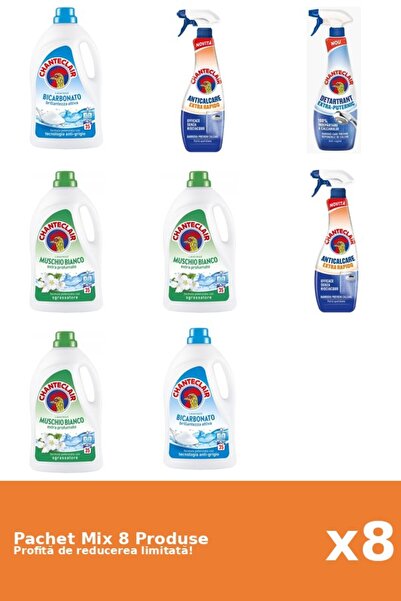 Chanteclair Set 8 Mix Chanteclair: 5 Detergent, 3 Anticalcar
