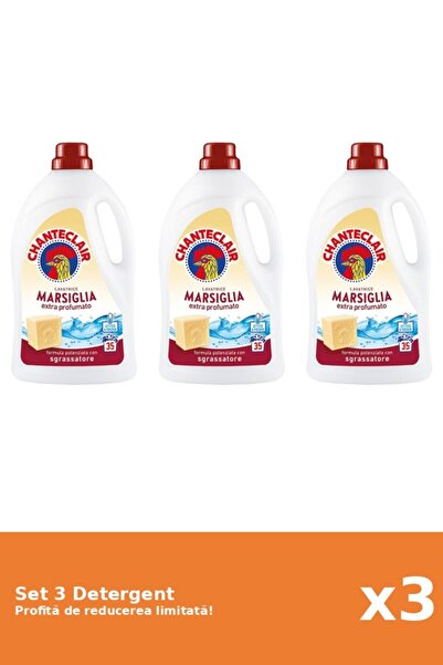 Chanteclair Set 3 Detergent Marsilia, 1575 ml