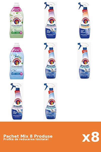 Chanteclair Set 8 Chanteclair Mix: 2 Conditioner, 6 Anti-limescale