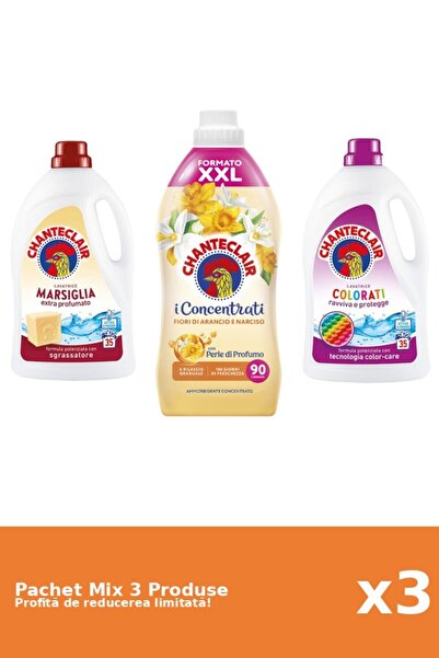 Chanteclair Set 3 Mix Chanteclair: 2 Detergent, 1 Balsam