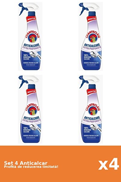 Chanteclair Set 4 Anticalcar Parfumat, 625 ml