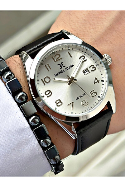 Daniel Klein Leather Cord Men's Wristwatch