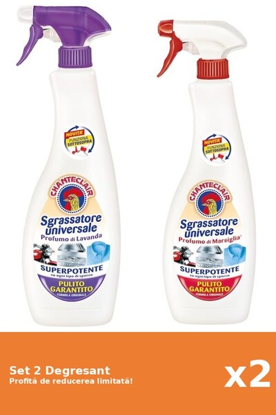 Chanteclair Set 2 Degresant Chanteclair: 1xLavanda, 1xMarsilia