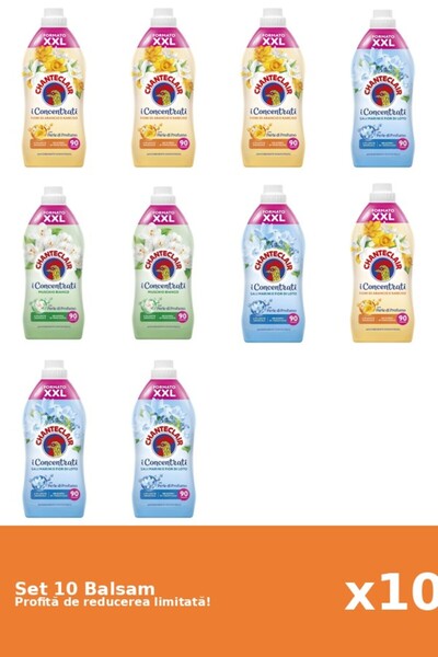 Chanteclair Set of 10 Chanteclair Balms: 4xOrange, 4xLotus, 2xWhite Musk