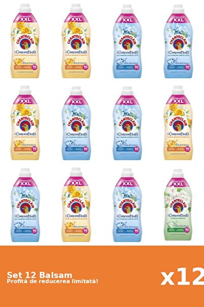 Chanteclair Set of 12 Chanteclair Balms: 5xOrange, 6xLotus, 1xWhite Musk