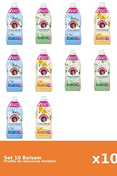 Chanteclair Set of 10 Chanteclair Balms: 4xLotus, 3xWhite Musk, 3xOrange