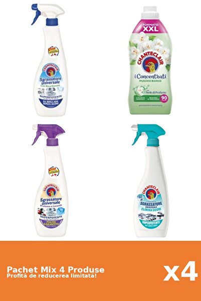 Chanteclair Set 4 Mix Chanteclair: 3 Degresant, 1 Balsam