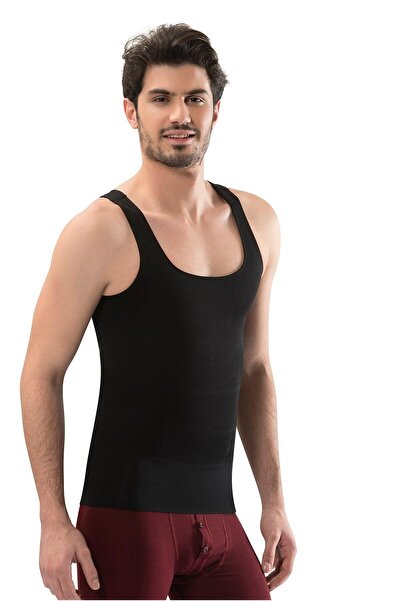 OBJE Men's Black Corset Athlete