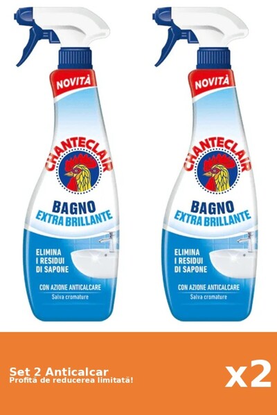 Chanteclair Set 2 Anticalcar Clasic, 625 ml