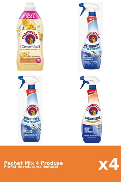 Chanteclair Set 4 Mix Chanteclair: 1 Balsam, 3 Anticalcar