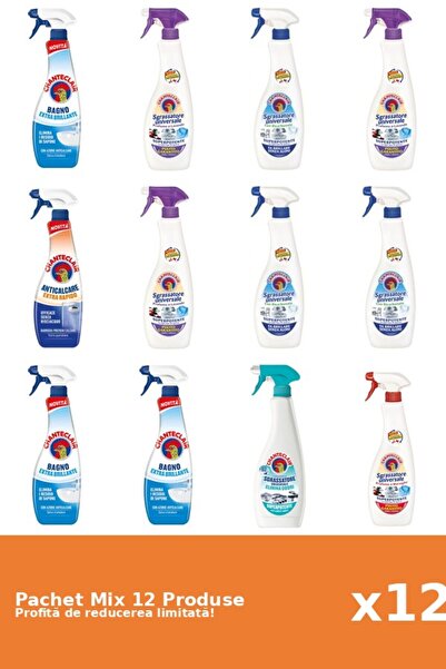 Chanteclair Set 12 Mix Chanteclair: 4 Anticalcar, 8 Degresant