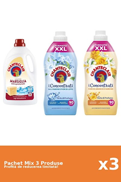 Chanteclair Set 3 Mix Chanteclair: 1 Detergent, 2 Balsam