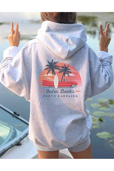 COZYWEAR هودي بقلنسوة للجنسين بمقاس كبير، عالي الجودة، مطبوع، مريح للارتداء ا...