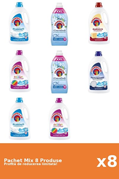 Chanteclair Set 8 Mix Chanteclair: 6 Detergent, 2 Balsam