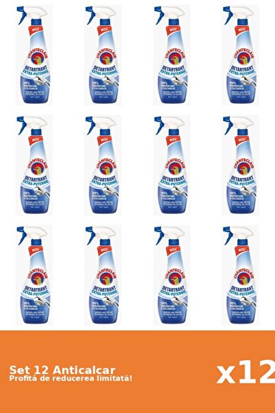 Chanteclair Set of 12 Strong Anti-limescale, 625 ml