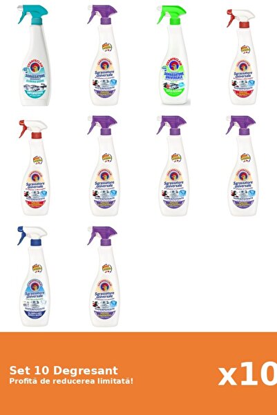 Chanteclair Set 10 Degresant Chanteclair: 1xAntiMiros, 4xMosc Alb, 1xLamaie, ...