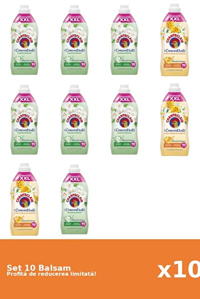 Chanteclair Set of 10 Chanteclair Balms: 7xWhite Musk, 3xOrange