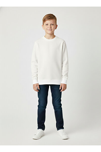 OBJE Boy's Ecru 2 Thread Top