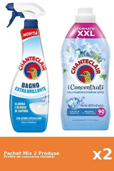 Chanteclair Set 2 Chanteclair Mix: 1 Anti-limescale, 1 Conditioner