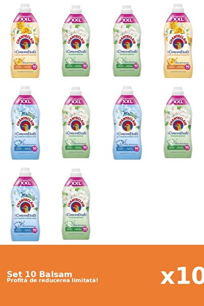 Chanteclair Set of 10 Chanteclair Balm: 2xOrange, 5xWhite Musk, 3xLotus