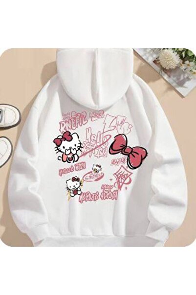 COZYWEAR هودي بقلنسوة للجنسين بمقاس كبير، عالي الجودة، مطبوع، مريح للارتداء ا...