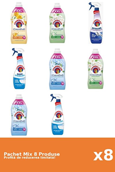 Chanteclair Set 8 Chanteclair Mix: 5 Conditioner, 3 Anti-limescale