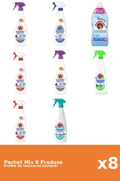 Chanteclair Set 8 Mix Chanteclair: 7 Degresant, 1 Balsam