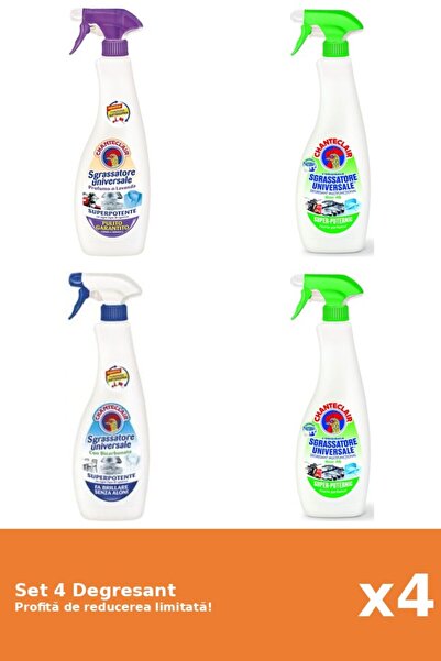 Chanteclair Set 4 Degresant Chanteclair: 1xLavanda, 2xLamaie, 1xBicarbonat