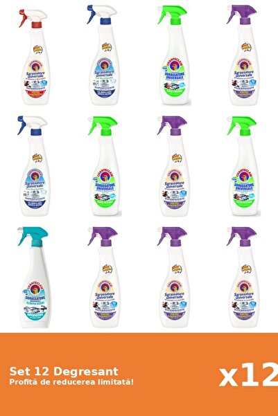 Chanteclair Set 12 Degresant Chanteclair: 1xMarsilia, 2xBicarbonat, 3xLamaie,...