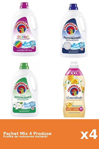Chanteclair Set 4 Mix Chanteclair: 3 Detergent, 1 Balsam