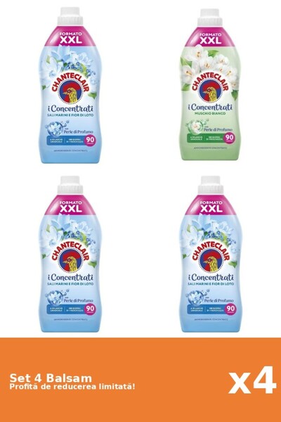 Chanteclair Set of 4 Chanteclair Balms: 3xLotus, 1xWhite Musk