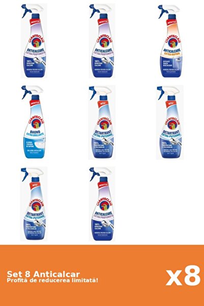 Chanteclair Set of 8 Chanteclair Anti-limescale: 3xScented, 1xRapid, 1xClassi...