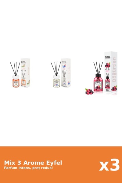 Eyfel Set 3 Mix Eyfel: 1x Acacia, 1x Fructe De Padure, 1x Orhidee