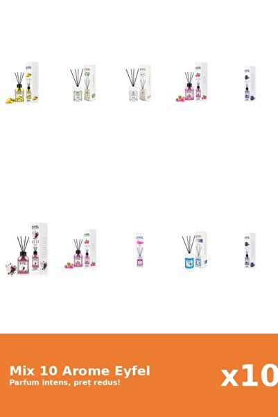 Eyfel Set 10 Mix Variat: 8 arome