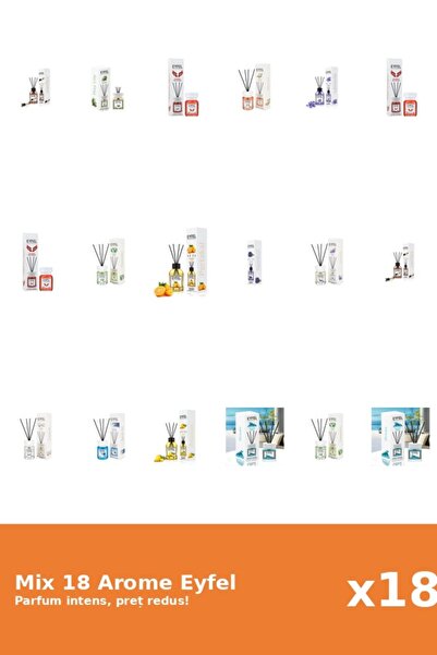 Eyfel Set 18 Mix Variat: 13 arome