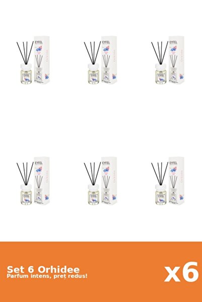 Eyfel Set 6 Odorizant Orhidee, 120 ml