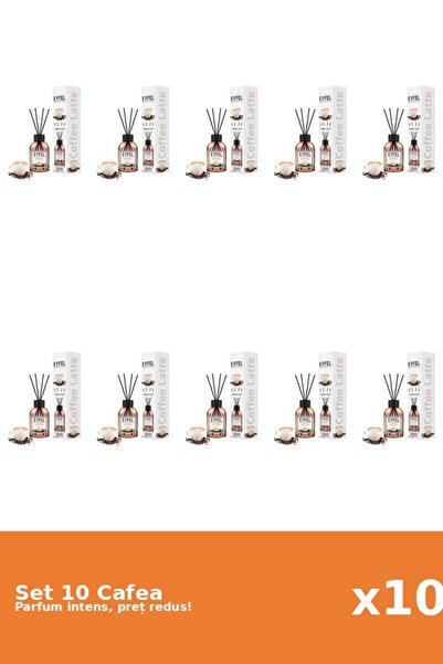 Eyfel Set of 10 Coffee Air Freshener, 120 ml