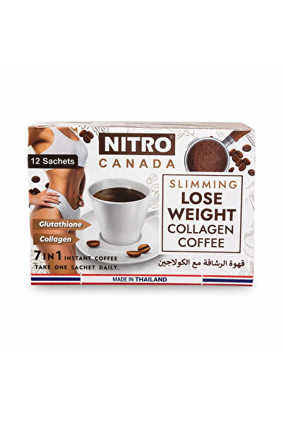 NITRO CANADA Nitro Collagen Slimming Coffee 7-in-1 - 12 Bags