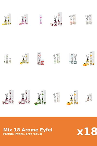 Eyfel Set 18 Mix Variat: 15 arome