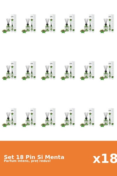 Eyfel Set 18 Odorizant Pin Si Menta, 120 ml