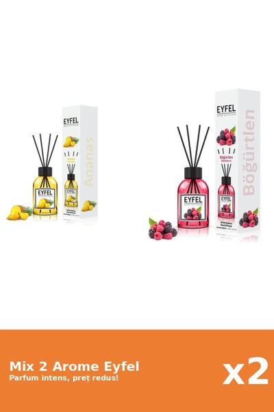 Eyfel Set 2 Mix Eyfel: 1x Ananas, 1x Fructe De Padure