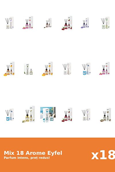 Eyfel Set 18 Mix Variat: 13 arome