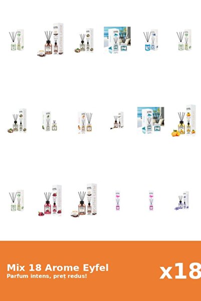 Eyfel Set 18 Mix Variat: 12 arome