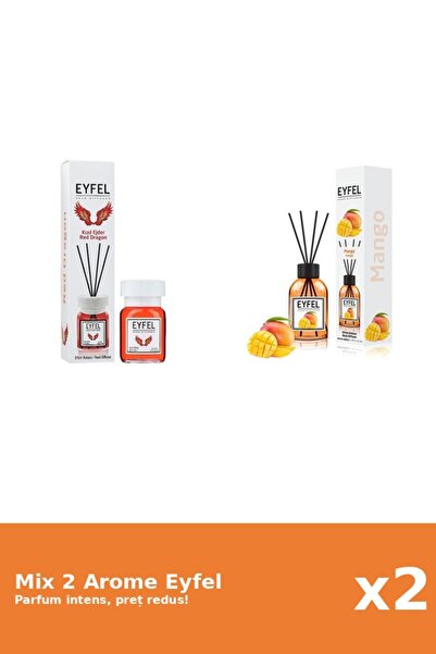 Eyfel Set 2 Mix Eyfel: 1x Mango, 1x Red Dragon