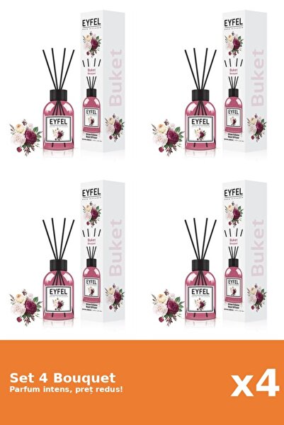 Eyfel Set 4 Odorizant Bouquet, 120 ml