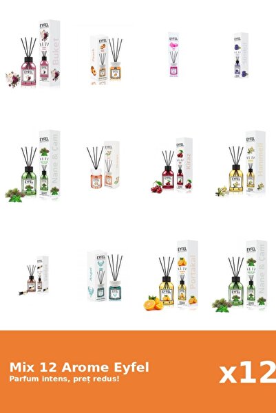 Eyfel Set 12 Mix Variat: 11 arome