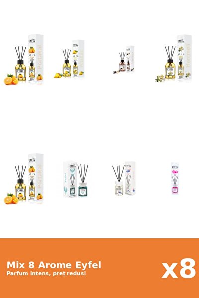 Eyfel Set 8 Mix Variat: 7 arome