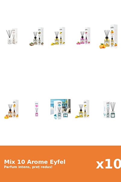 Eyfel Set 10 Mix Variat: 9 arome